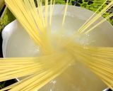 豚肉と高菜のパスタ作り方3写真