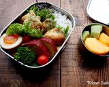 お弁当に！のり塩チキン作り方4写真