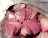 簡単美味♪ 赤梅酢で作る大根漬け作り方6写真