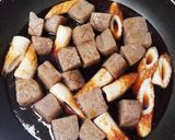 こんにゃくとちくわの甘辛煮作り方18写真