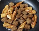 こんにゃくとちくわの甘辛煮作り方20写真