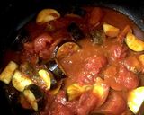 アンチョビとナスのトマトソース煮作り方5写真