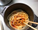 ストウブ12cmで時短パスタ〜(^^)v作り方24写真