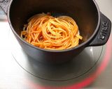 ストウブ12cmで時短パスタ〜(^^)v作り方25写真