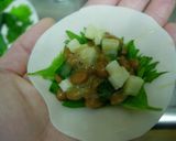 ぺたんこ☆ねばねば餃子作り方2写真