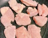 胸肉弁当おかず作り方3写真