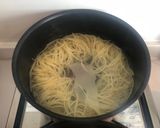 つゆボナーラ アレンジ編☆作り方1写真