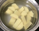 さつまいもとレーズンのサラダ作り方2写真