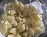 高菜とウィンナーのアレンジポテトサラダ♪作り方1写真