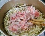 簡単!*豚しゃぶ もやし~*からしソース作り方3写真