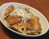 豚バラ肉と蓮根の味噌きんぴら作り方6写真