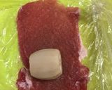 れんこんと豚肉の巻き巻き作り方3写真