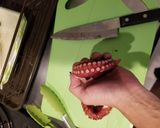タコの冷製カッペリーニ～大葉をのせて～作り方10写真