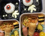 簡単!ゲゲゲの鬼太郎の目玉のおやじのり弁作り方4写真