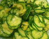胡瓜と生ずいき酢の物作り方7写真