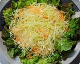 野菜モリモリ！ 甘辛牛肉のっけサラダ作り方5写真