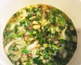 まるごとセロリとベーコンのスープ作り方5写真