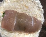 簡単くるくるササミフライ✨パン粉だけ〜作り方8写真