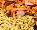 ウスター＆オイスターソース焼きそば作り方4写真