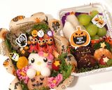 ハロウィン★キティーちゃんキャラ弁 簡単作り方2写真