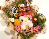 ハロウィン★キティーちゃんキャラ弁 簡単作り方3写真