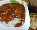 目に優しいリコピンカロテンカレー作り方10写真