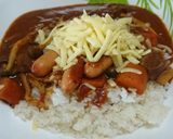 目に優しいリコピンカロテンカレー作り方11写真