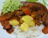 目に優しいリコピンカロテンカレー作り方12写真