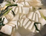 カニと豆腐の炒め煮作り方4写真