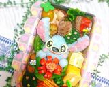 『スティッチ』ハロウィン弁当♡キャラ弁作り方26写真