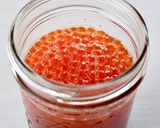 生筋子で【いくらの醤油漬け】作り方8写真
