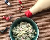 お魚ソーセージのポテトサラダ作り方2写真