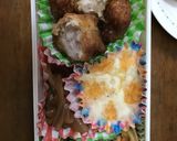 (笑)茶色いお弁当はお母さんの分作り方1写真