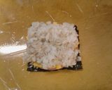 お弁当 ランチョンミートと卵のおにぎらず作り方5写真