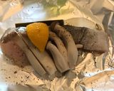柚子風味 真鱈と木の子のホイル焼き作り方4写真