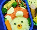 『きのこ♪リラックマ』秋弁当♡キャラ弁作り方17写真