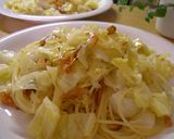 プロの味！？キャベツと干しえびのパスタ作り方9写真