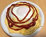 目玉オムライス ハロウィンオムライス作り方8写真