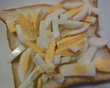 刻み茹で卵のspicyカレートースト作り方3写真