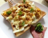 刻み茹で卵のspicyカレートースト作り方6写真