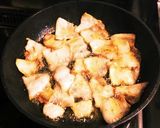 豚肉ときゅうりミョウガの梅炒め作り方2写真