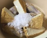 鶏手羽しみうま煮物作り方5写真