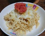 ポテトクリームパスタ with 生たらこ作り方5写真