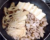 簡単!肉豆腐作り方9写真