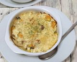 ベジタリアンな豆腐と山芋のペンネグラタン作り方6写真