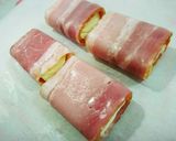 ぷちおかず♥ベビーチーズのベーコン巻き作り方3写真
