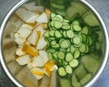 梨と胡瓜のサラダ作り方1写真