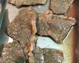 簡単やわらか✾牛カルビと茄子の洋風煮込み作り方4写真