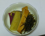 だしいらずのさつま芋と昆布の煮物作り方3写真