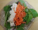 カフェ風♪ラップサンド★そば粉で作り方2写真